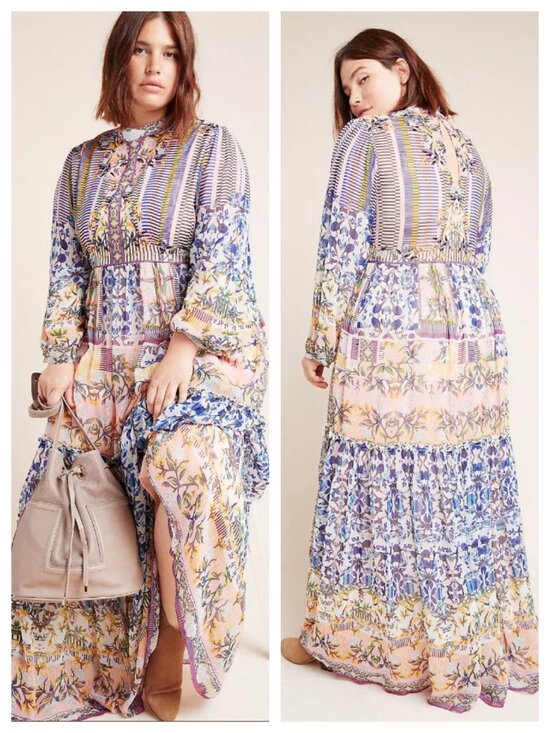 Anthropologie Dresses & Skirts - NWT Anthropologie Bhanuni by Jyoti Anastasia Maxi Dress 18W